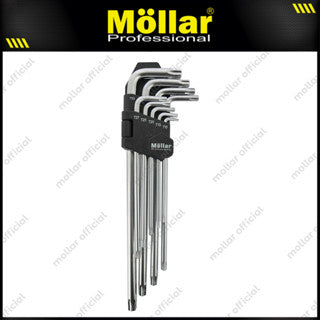 MOLLAR MLR-430101 Kunci L Set Panjang Bintang 9 pcs T10-T50