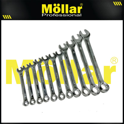 BISON Kunci Ring Pas Set 11 pcs (8-24 mm)