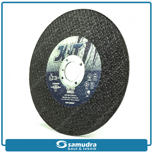 JHT JHT-ER-COW-41 Mata Gerinda Potong Besi 4" Hitam / Cutting Wheel
