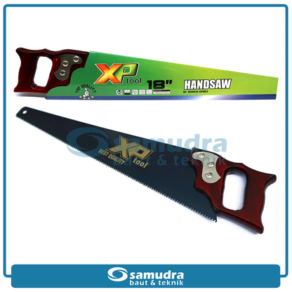 XPTOOL Gergaji Tangan Gagang Kayu Model D 18"