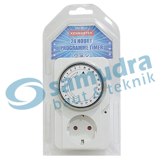 KENMASTER STKA-060 Stop Kontak Timer 1 Lubang TS-MD3