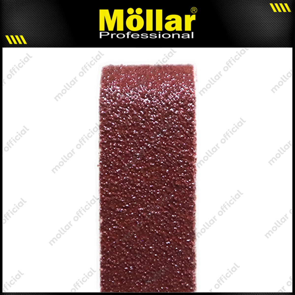 MOLLAR Mata Amplas Sabuk No 120 Adaptor Mesin Gerinda Belt Sander - 10 Pcs