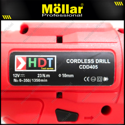 HDT CDD405 Mesin Bor Baterai Aksesoris 12V / Cordless Drill