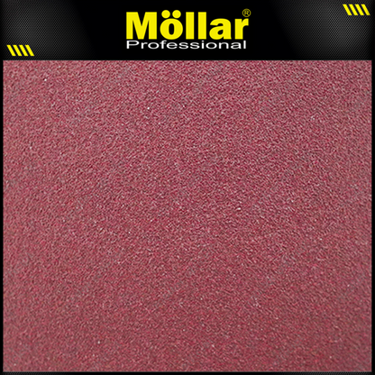 HSS Amplas Bulat No 180 Amplas Velcro Tempel Mata Gerinda 4 Inch - 100 Pcs