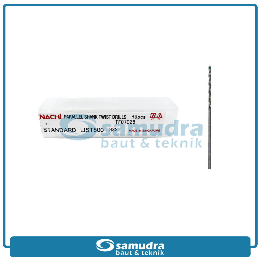 NACHI D500 Mata Bor Besi HSS 1 mm