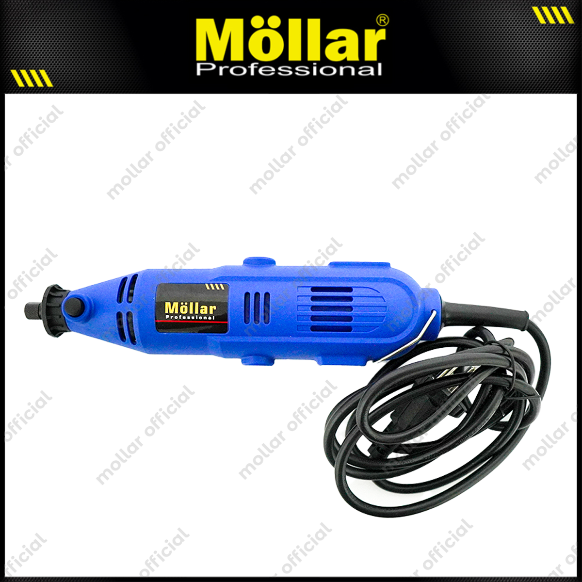 MOLLAR MG005F Mesin Mini Grinder Set 40 pcs Box Plastik