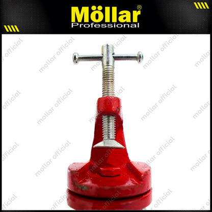 HDT Catok Meja Mini 75 mm / Tanggem Swivel Based Merah