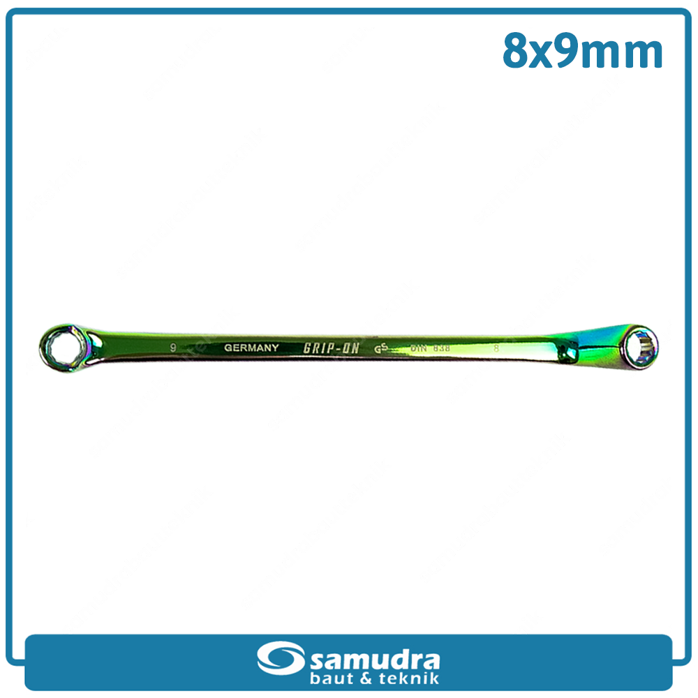 GRIPON 18-851 Kunci Ring Titanium 8x9 mm