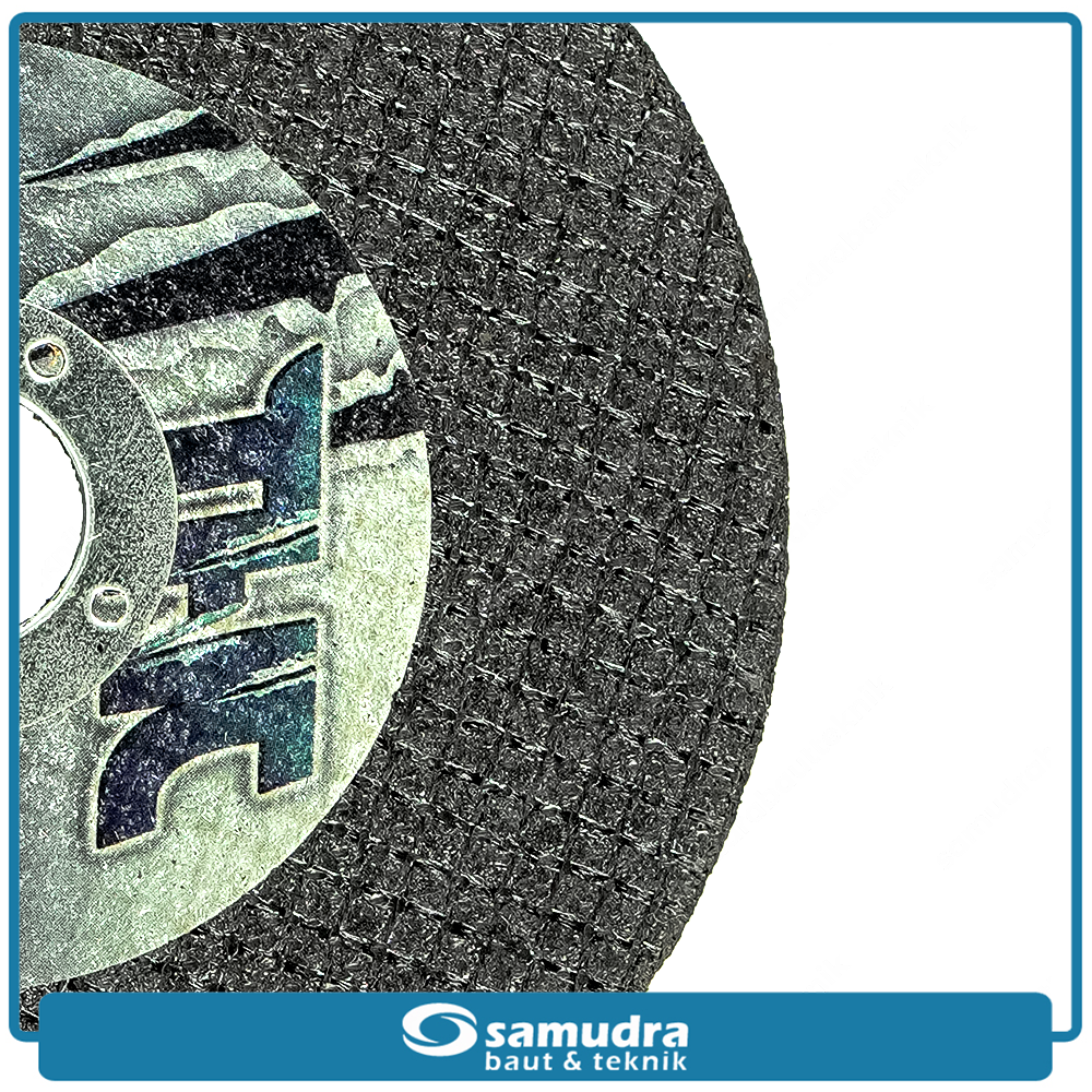 JHT JHT-ER-COW-41 Mata Gerinda Potong Besi 4" Hitam / Cutting Wheel