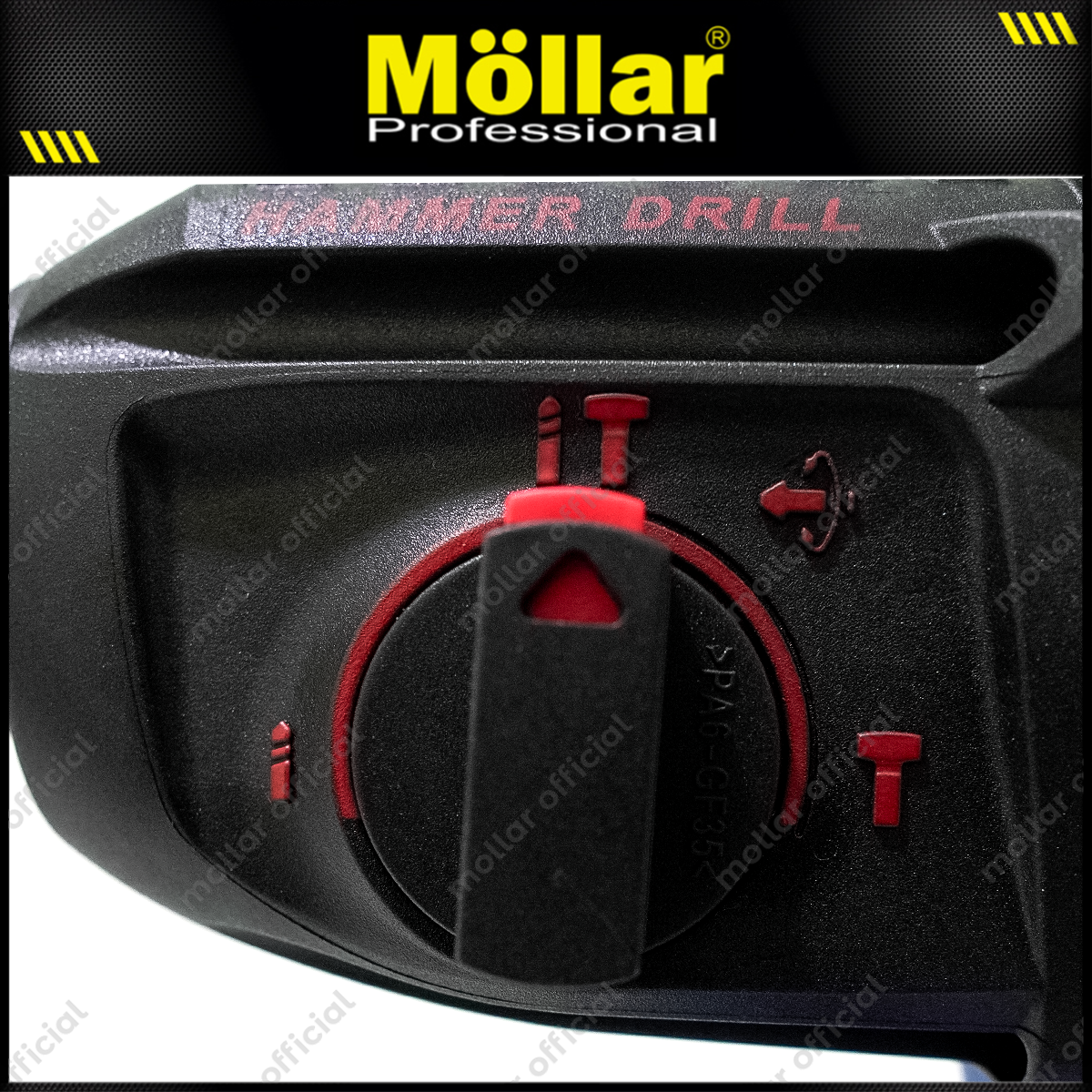 MOLLAR CHD20826 Mesin Bor Bobok SDS Plus Baterai 20V / Cordless Rotary Hammer