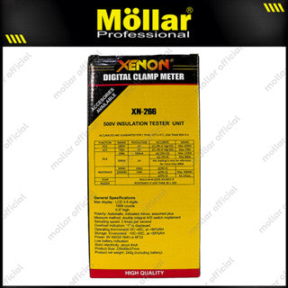 XENON 266 Multitester Digital Clamp Meter