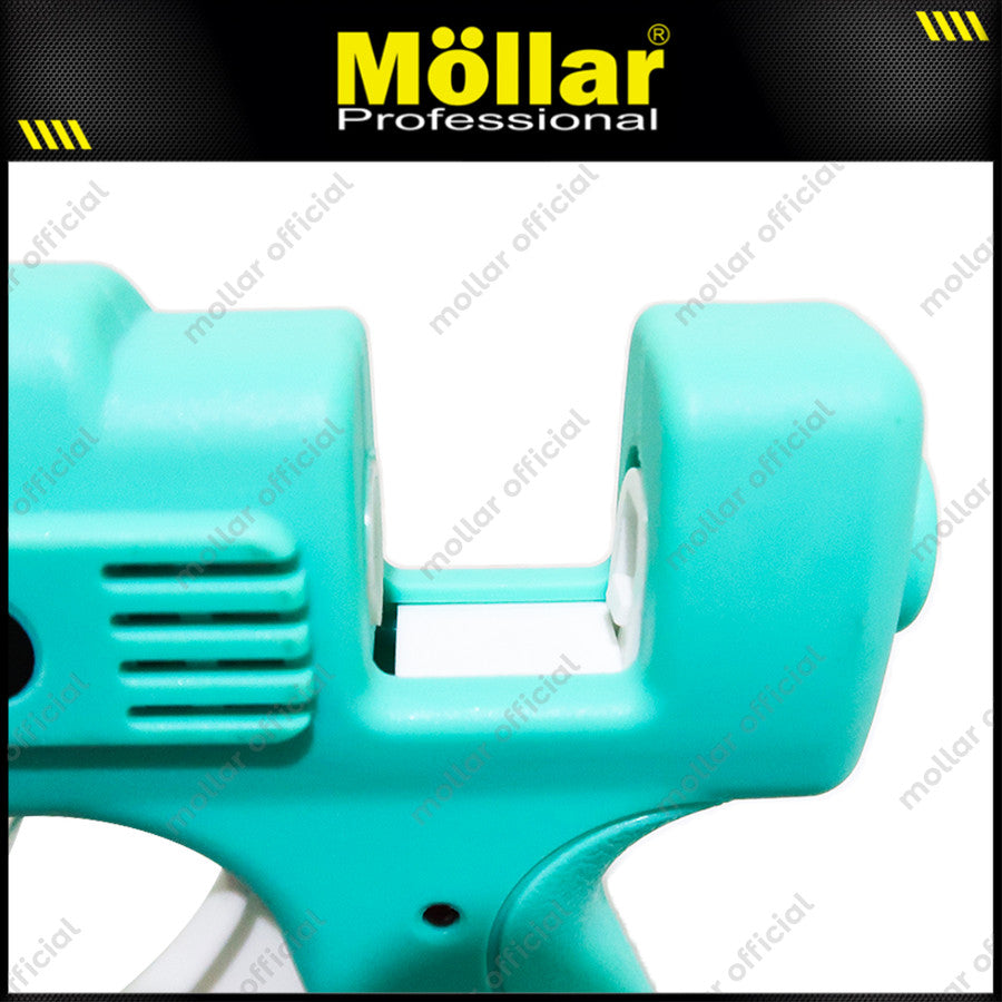 MOLLAR Mesin Lem Tembak Kecil 20 Watt / Glue Gun - Biru