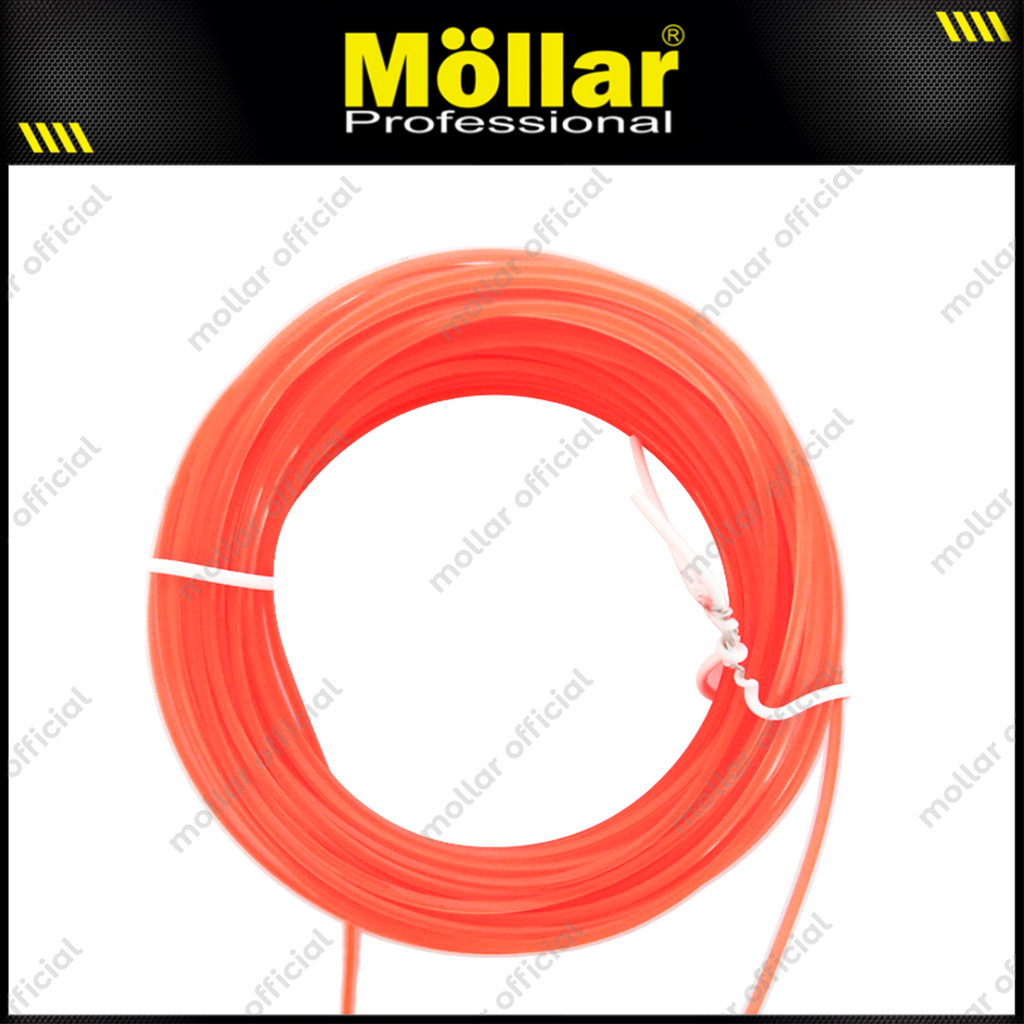 MOLLAR TL1315 Senar Mesin Potong Rumput 1.3 mm Panjang 15 meter