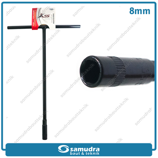 K55 ER-THS-8 Kunci Sok T Hitam 8 mm