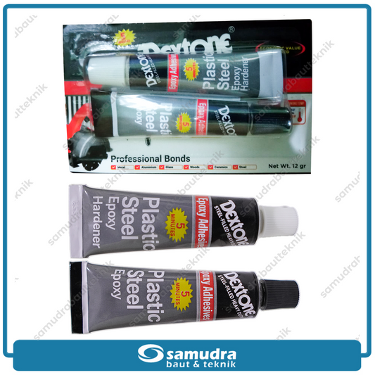 DEXTONE Lem Epoxy Besi 5 Menit Eco Pack 12 gram