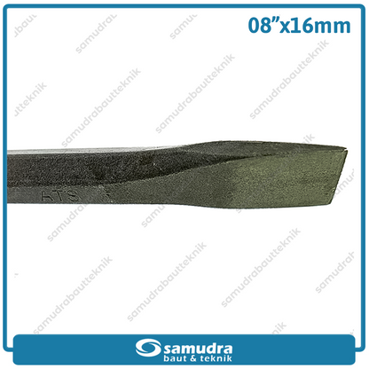 ATS Pahat Beton Gagang Karet Flat 8"