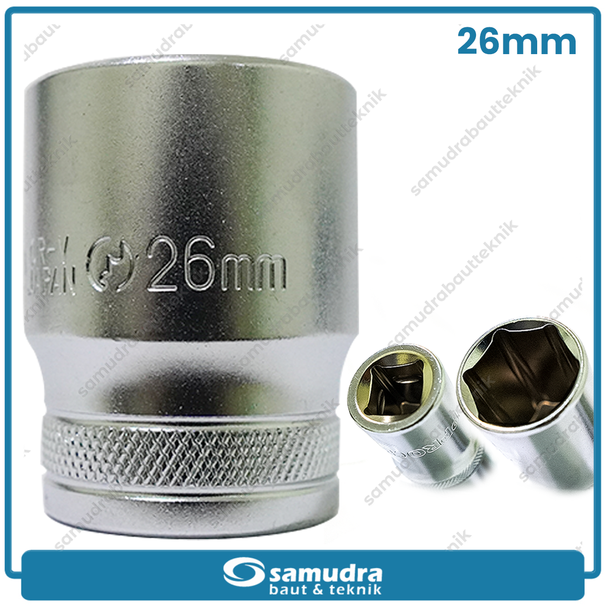 LIPPRO 3101M-26 Mata Sok 1/2" 6PT 26 mm