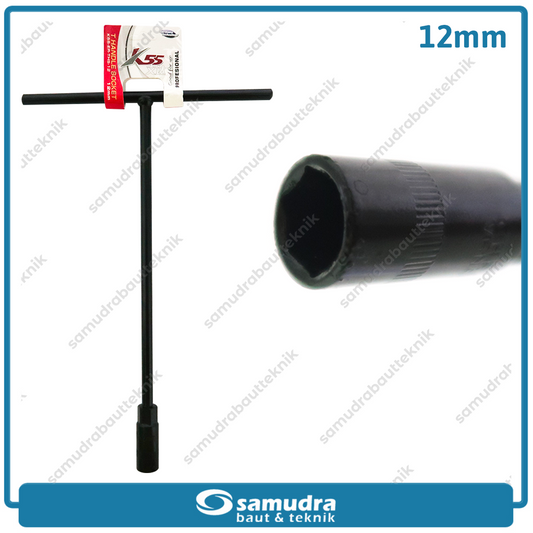 K55 ER-THS-12 Kunci Sok T Hitam 12 mm