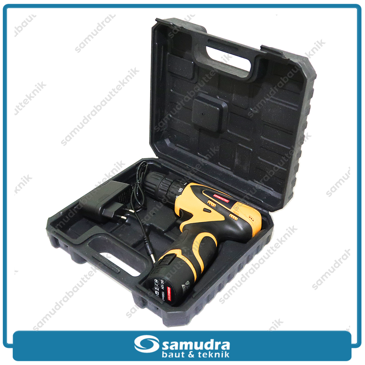 KENMASTER BOR-078 Mesin Bor Baterai 12V / Cordless Drill 1 Baterai KM-0612