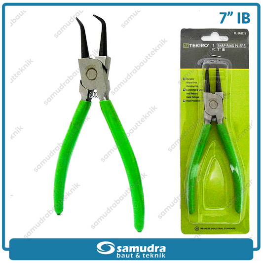 TEKIRO PL-SR0775 Tang Spi Bengkok Tutup 7" / Tang Snapring Bent Internal