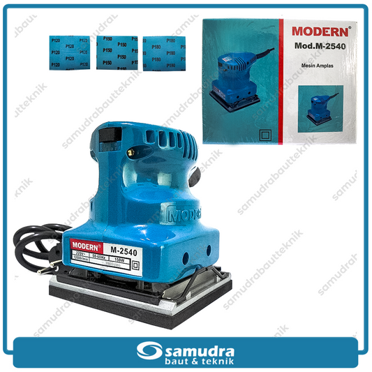 MODERN M-2540 Mesin Amplas Listrik Kotak