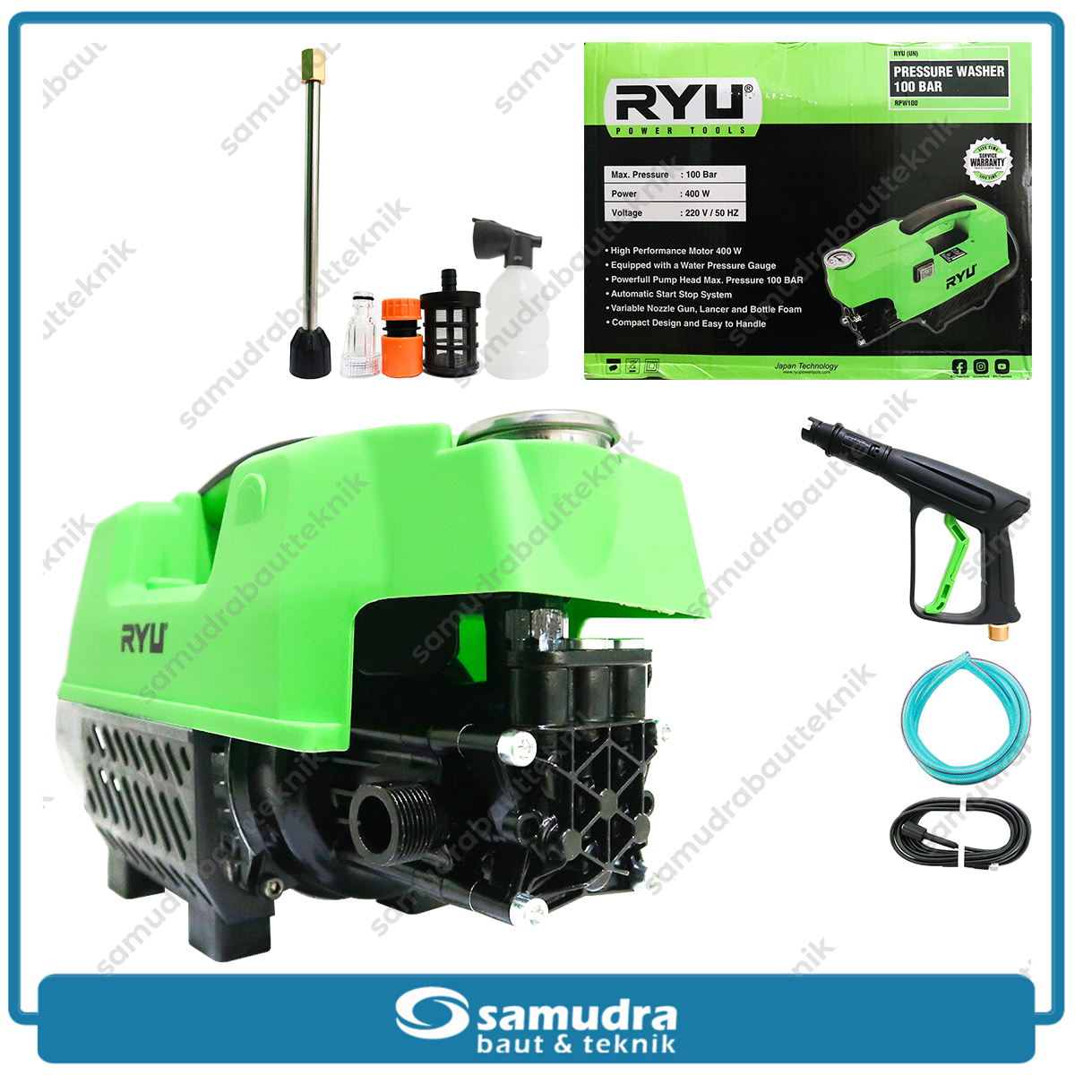 RYU RPW100 Mesin Jet Cleaner Listrik 400 Watt