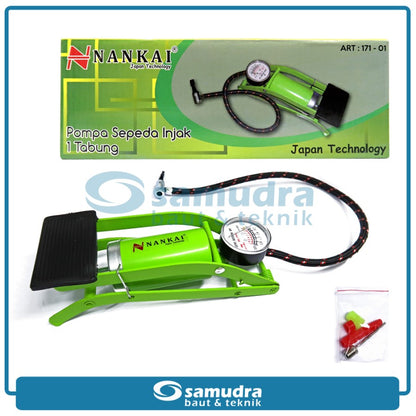 NANKAI 171-01 Pompa Sepeda Injak 1 Tabung