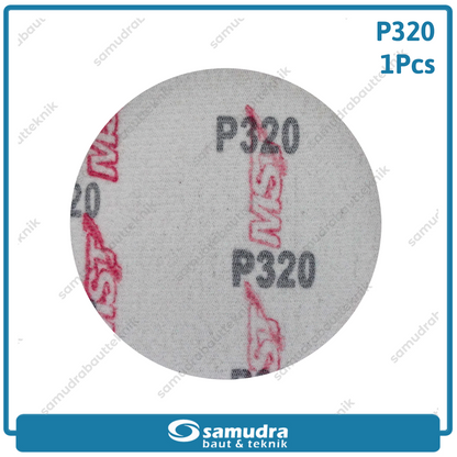 MST MST-YF-VS-432 Amplas Velcro Bulat No. 320 Mesin Gerinda 4"
