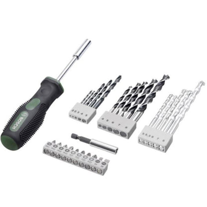 BOSCH 2607017201 Mata Bor Set Kombinasi Set 27 pcs X-Line & Obeng Tangan