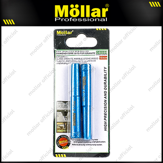 MOLLAR D80990 Mata Bor Granit 10 mm Set 2 pcs / Diamond Core Bit