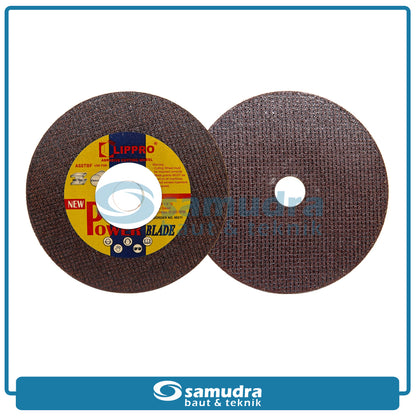 LIPPRO 88211 Mata Gerinda Potong Besi 4" / Cutting Wheel Power Blade