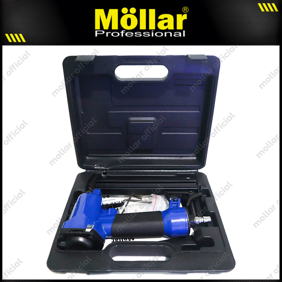 MOLLAR F30C Mesin Paku Tembak Angin Air Brad Nailers 10 - 30 mm