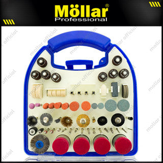 MOLLAR AFMG186 Aksesoris Mesin Mini Grinder Set 186 pcs / Rotary Tools