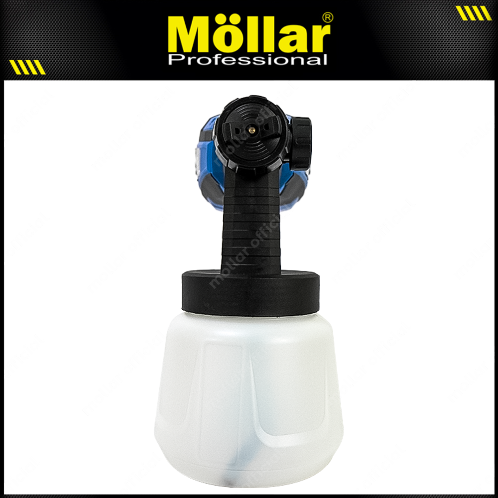 MOLLAR CSG451 Mesin Semprot Cat Baterai 20V / Cordless Cordless Spray Gun HVLP