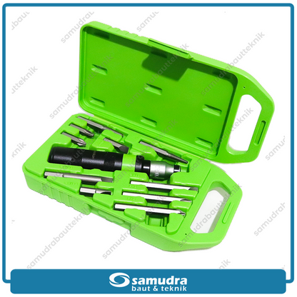 TEKIRO SD-IM0921 Obeng Ketok Set 11 pcs Box Plastik