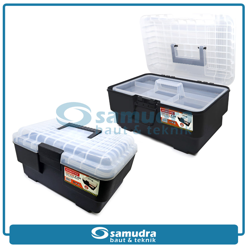 KENMASTER TOOL-118 Tool Box Plastik Besar B390