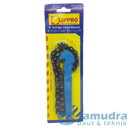LIPPRO 7501-60 Kunci Filter Oli Rantai 6"