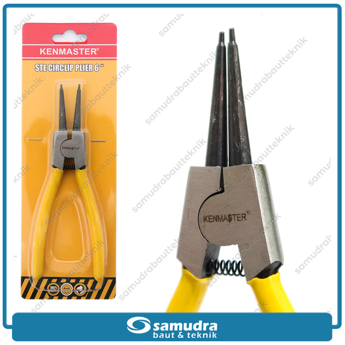 KENMASTER TANC-061 Tang Spi Lurus Buka 6" / Tang Snapring Straight External