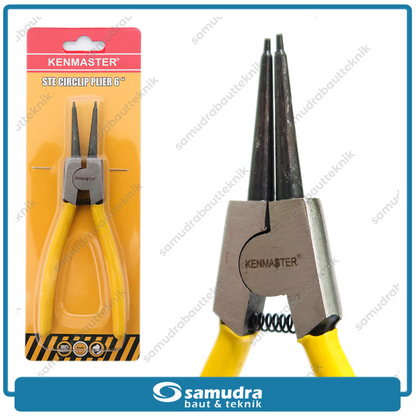 KENMASTER TANC-061 Tang Spi Lurus Buka 6" / Tang Snapring Straight External