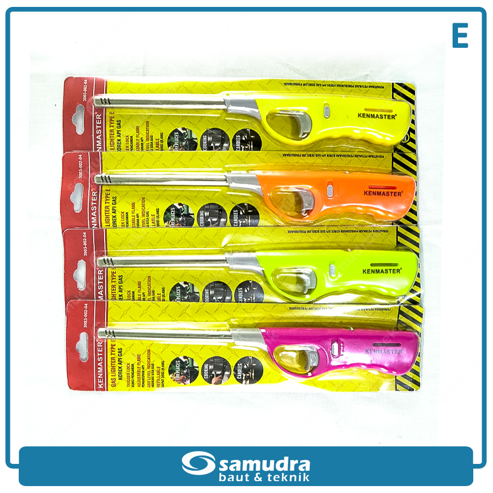 KENMASTER GASS-019 Gas Lighter Tipe E / Korek Api Pemantik
