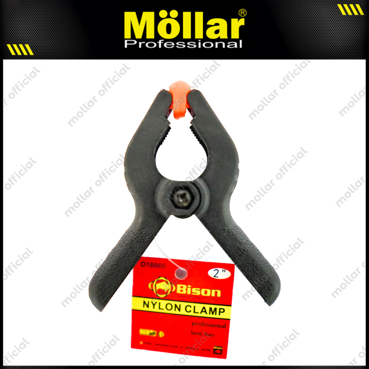 BISON Spring Clamp 2" / Catok Kayu