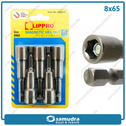 LIPPRO LS8900-65 Kunci Roofing 8x65 mm Set 5 pcs