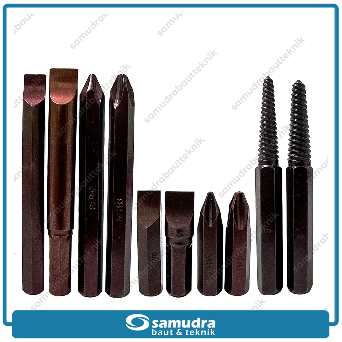 LIPPRO 138 Obeng Ketok Set 12 pcs Box Kaleng