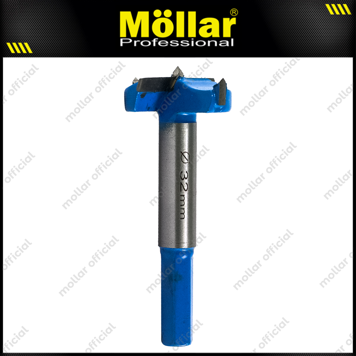 BISON D80981 Mata Bor Kayu Engsel Sendok 32 mm / Forstner Bit