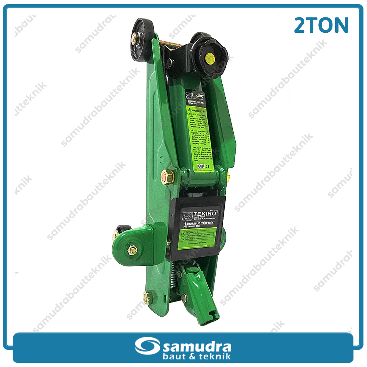 TEKIRO AU-FJ0994 Dongkrak Buaya 2 ton Box Plastik