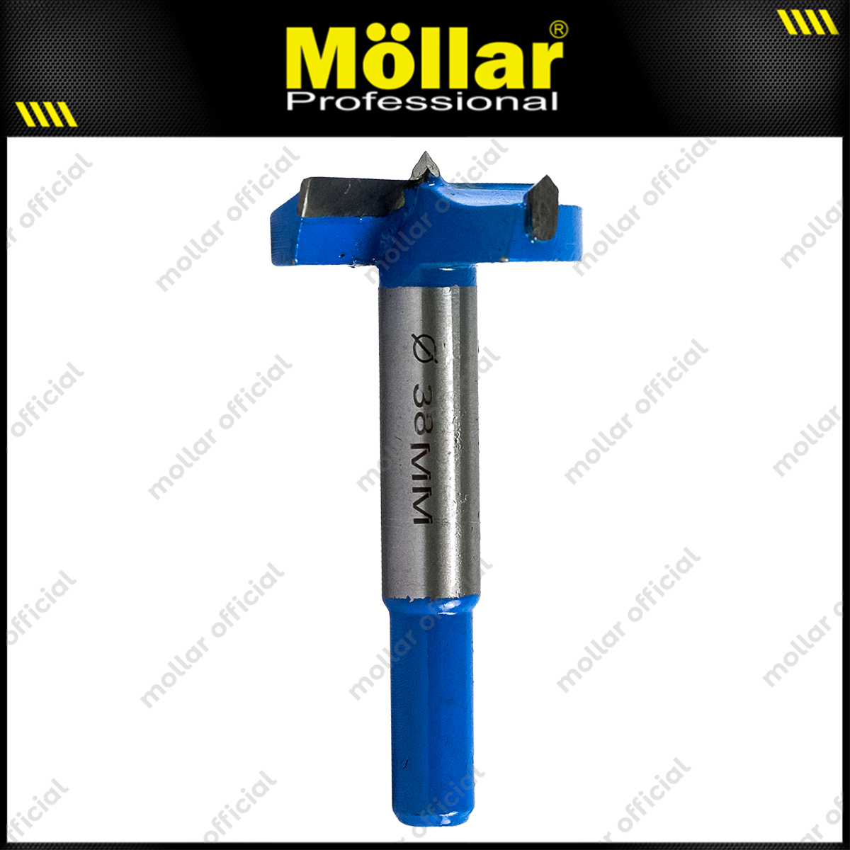 BISON D80981 Mata Bor Kayu Engsel Sendok 38 mm / Forstner Bit