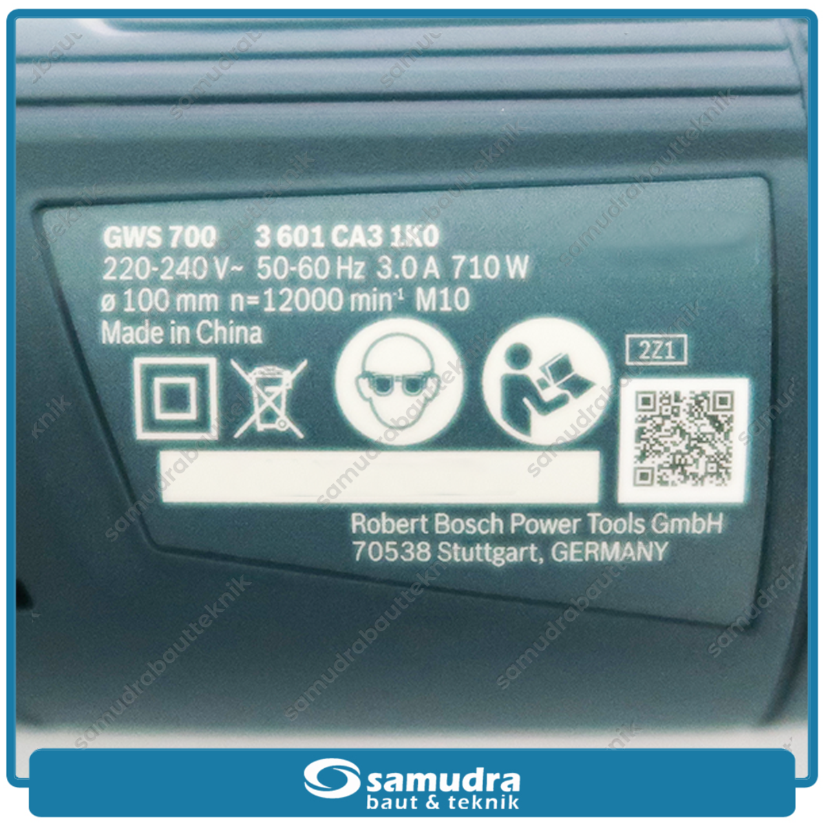 BOSCH GWS700 Mesin Gerinda Listrik 4"