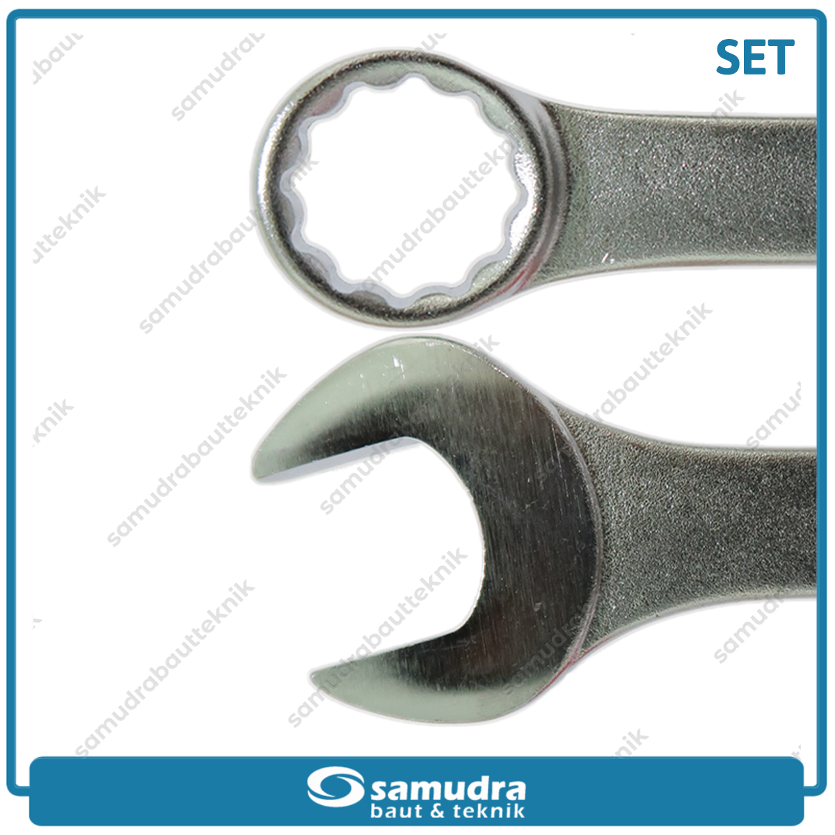 KENMASTER KCRP-190 Kunci Ring Pas Set 11 pcs (8-22 mm)