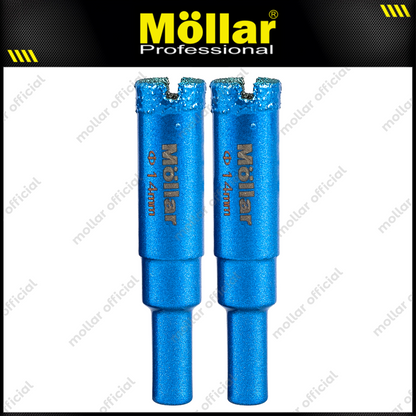MOLLAR D80990 Mata Bor Granit 14 mm Set 2 pcs / Diamond Core Bit
