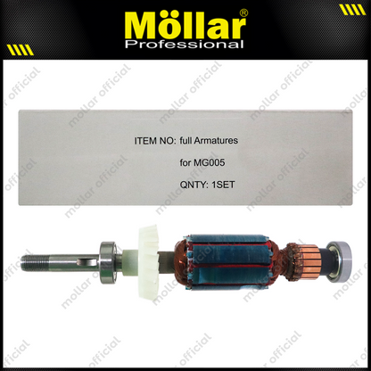 MOLLAR Armature Mesin Mini Grinder MG005